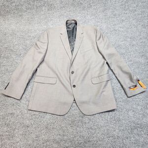 Dockers Gray Stretch Modern Fit Notch Lapel Suit Jacket Sz 50R Blazer